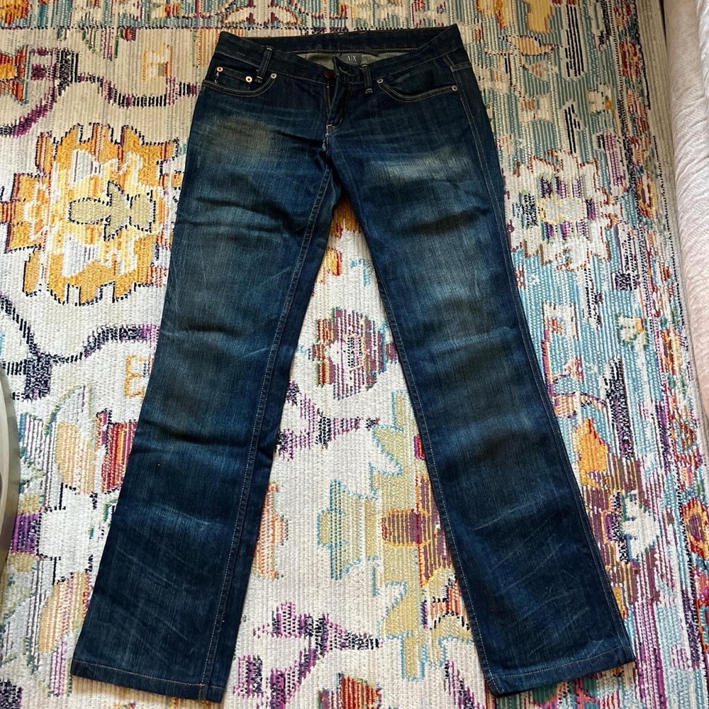 Armani Exchange jeans. Low rise & brand new. size 27-28